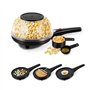 WANGHAI-666 Machine à Pop-Corn Machine à Pop-Corn électrique Domestique Automatique à Air Chaud, Machine à fabriquer des crêpes 