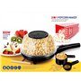 WANGHAI-666 Machine à Pop-Corn Machine à Pop-Corn électrique Domestique Automatique à Air Chaud, Machine à fabriquer des crêpes 