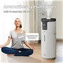 WAOCEO Humidificateur d'air Humidificateur Domestique de Grande pièce 16L, Grand humidificateur Silencieux, Brume fraîche, Rempl