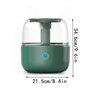WAOCEO Humidificateur d'air Humidificateurs de Brume Cool Petit humidificateur Humidificateur for Chambre à Coucher Space-Saving