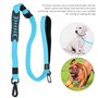 01 Ceinture pour Animaux de Compagnie, Laisse réfléchissante pour Chien Attache de sécurité Confortable Ceintures de Harnais pou