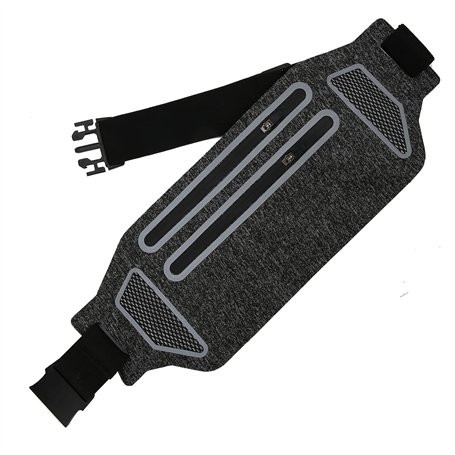 Sac Banane Ultra Mince Imperméable à L'eau Sac de Taille de Sport Pochette de Course Ceinture de Taille Sac de Ceinture de Remis
