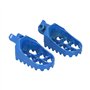 Aramox Pédales de Moto Roulements de Coussinets, Paire de Repose-pieds Avant de Vélo de Route en Aluminium pour Repose-pieds pou