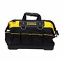 STANLEY FATMAX Sac à Outils Gamme - Base Rigide et Résistante à l'Eau avec Bandoulière Solide - Poignée Caoutchouc - Élastique p