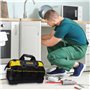 STANLEY FATMAX Sac à Outils Gamme - Base Rigide et Résistante à l'Eau avec Bandoulière Solide - Poignée Caoutchouc - Élastique p