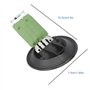 Konuooer Résistance de Moteur de Ventilateur 6Q0959263A régulateur de moteur de ventilateur de chauffage pour A1 A2 polo Ibiza C