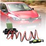 Konuooer Résistance Moteur de Ventilateur de Chauffage Compatible avec Clio 3 Scenic 2,7701209803,Kit de Résistance Moteur de Ve