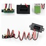 Konuooer Résistance Moteur de Ventilateur de Chauffage Compatible avec Clio 3 Scenic 2,7701209803,Kit de Résistance Moteur de Ve