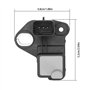 AUROLYNNE Capteur Position Vilebrequin Impulsion Pour C4 1.6 HDi C3 1.4 HDi 207 206 Picasso 307 ‎064848167010