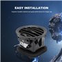 GNXfixt Lot de 2 grilles d'aération pour Corsa D Adam 13180765 13180868 13363313 Buse d'air Buse d'aération