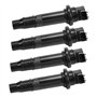 Taesayl Bobines D'allumage 4 Pièces 5VY-82310-00-00 F6T558 Pour Yamaha 2006-2014 Vmax 1700 2002-2006 FZ1 2015 FZS1 2009-2016 YZF