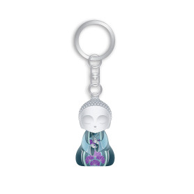 LITTLE BUDDHA Porte clés bouddha 4.5cm Nous sommes ce que nous pensons