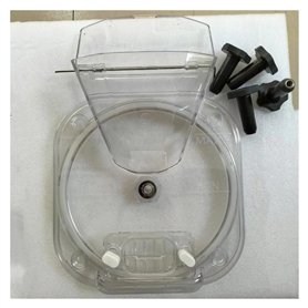 Panneau avant de la porte de décharge de la machine à glace