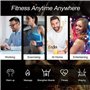 Zhailyn EMS Ceinture Abdominale Electrostimulation, Musculaire Stimulateur Appareil, Electrostimulateur Musculaire, de Musculati