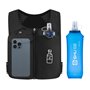 HMAKGG Unisexe Gilet d'Hydratation avec Bouteilles 470ml