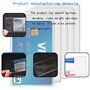 housse de protection transparente pour cartes d'ide