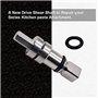 Coupleur d'arbre de cisaillement compatible avec support pour KitchenAid