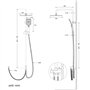 Douche Set avec inverseur