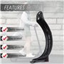 MangWany Garde-boue arrière Scooter pour Xiaomi M365 1S Pro 2 avec vis et bouchons à vis