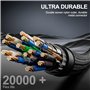 Câble RCA pour téléphone, câble RCA audio auxiliaire adaptateur Light-ning à 2RCA vers jack de 3,5 câble ou audio USB de type C,