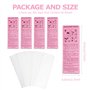 Bande de Cire Epilation Bandes de Cire 200 Pièces Bande de Cire Épilatoire Papier Non-Tissés pour Cire Chaude et pâte à Sucre Ba