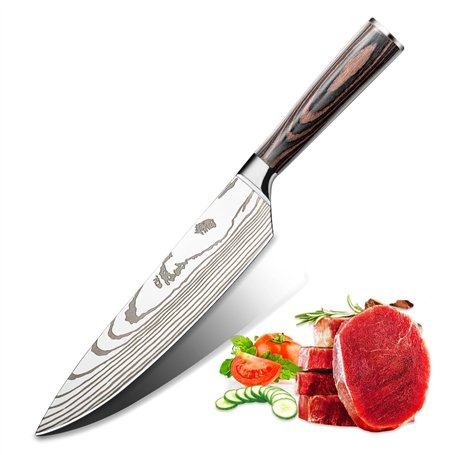 Noa Home Deco Couteau de Cuisine Professionnel en Acier Inoxydable
