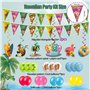 décoration de fête sur la plage