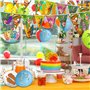 Syoulin 31 décorations hawaïennes, décoration de fête sur la plage, ballons de fête tropicale hawaïenne, décoration de fête d'ét