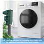 Konuooer Lot de balais de charbon pour machine à laver Beko Blomberg 371202405 371202407 L24MF7 Candy Hoover 49028930 Smeg 69191