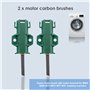 Konuooer Lot de balais de charbon pour machine à laver Beko Blomberg 371202405 371202407 L24MF7 Candy Hoover 49028930 Smeg 69191