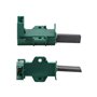 Konuooer Lot de balais de charbon pour machine à laver Beko Blomberg 371202405 371202407 L24MF7 Candy Hoover 49028930 Smeg 69191