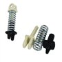 FanPaYY Pédale d'embrayage - Ressort d'assistance au retour - Guide plastique 7701208109 pour Vaux-hall Vivaro Trafic Primastar 