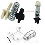 FanPaYY Pédale d'embrayage - Ressort d'assistance au retour - Guide plastique 7701208109 pour Vaux-hall Vivaro Trafic Primastar 