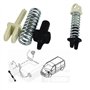 FanPaYY Pédale d'embrayage - Ressort d'assistance au retour - Guide plastique 7701208109 pour Vaux-hall Vivaro Trafic Primastar 