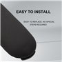 KASturbo Couvercle d'accoudoir de console centrale compatible avec Jetta Bora Golf MK4 Polo Skoda Octavia Passat B5 Rembourrage 