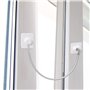 Carehabi 2PCS Securite Fenetre Enfant, Securite Fenetre, Serrures de Porte du Réfrigérateur Bloque Porte Placard avec 4 Clés pou