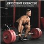 Carehabi Sangle Musculation - Sangle de Tirage Musculation - Sangle Poignet Musculation - Straps Musculation - Accessoires Salle