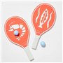 SunnyLIFE- Set de Raquettes de Plage Coral