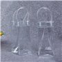ruyi-1986 Seau à Glace Sac à Glace Simple Sac de Glace Transparent Portable godet de Glace à vin Bouteille de Bouteille de Boute