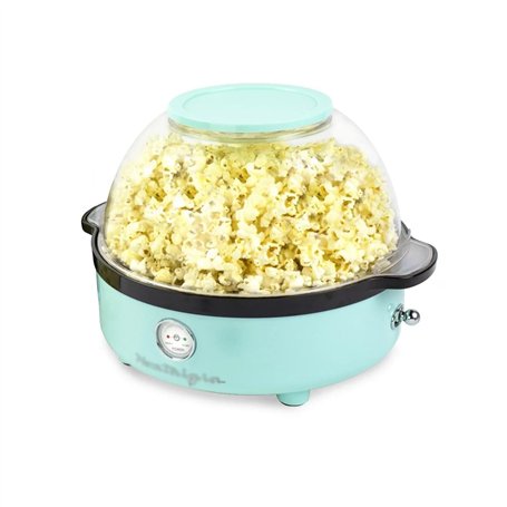 RUNZE765Z Machine à Pop-Corn Machine à Pop-Corn électrique rétro Classique nostalgique Appareil à Pop-Corn