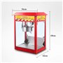 RUNZE765Z Machine à Pop-Corn Machine à Pop-Corn Commerciale Machine à Pop-Corn Automatique Machine à Pop-Corn électrique Machine