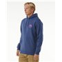 Rip Curl Sweat à capuche standard pour homme, bleu marine délavé