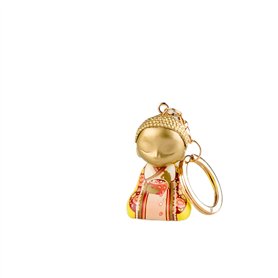 LITTLE BUDDHA Porte clés bouddha 4.5cm Sois attentif et tu trouveras de la magie dans chaque journée.