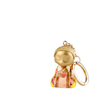 LITTLE BUDDHA Porte clés bouddha 4.5cm Sois attentif et tu trouveras de la magie dans chaque journée.