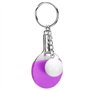 TimoJojo Lot de 6 mini porte-clés en forme de raquette de tennis de table, 1 couleur, taille unique