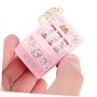 Lot de 2 porte-clés à bascule - Mini fente pour jouets - Porte-clés amusant - Machine à sous - Porte-clés distinctif - Mini joue
