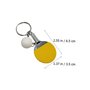 TimoJojo Lot de 7 porte-clés en forme de balle de tennis de table - Porte-clés pour clés de voiture - Porte-clé de voiture - Por