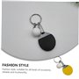 TimoJojo Lot de 7 porte-clés en forme de balle de tennis de table - Porte-clés pour clés de voiture - Porte-clé de voiture - Por