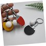 TimoJojo Lot de 7 porte-clés en forme de balle de tennis de table - Porte-clés pour clés de voiture - Porte-clé de voiture - Por