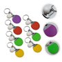 TimoJojo Lot de 7 porte-clés en forme de balle de tennis de table - Porte-clés pour clés de voiture - Porte-clé de voiture - Por